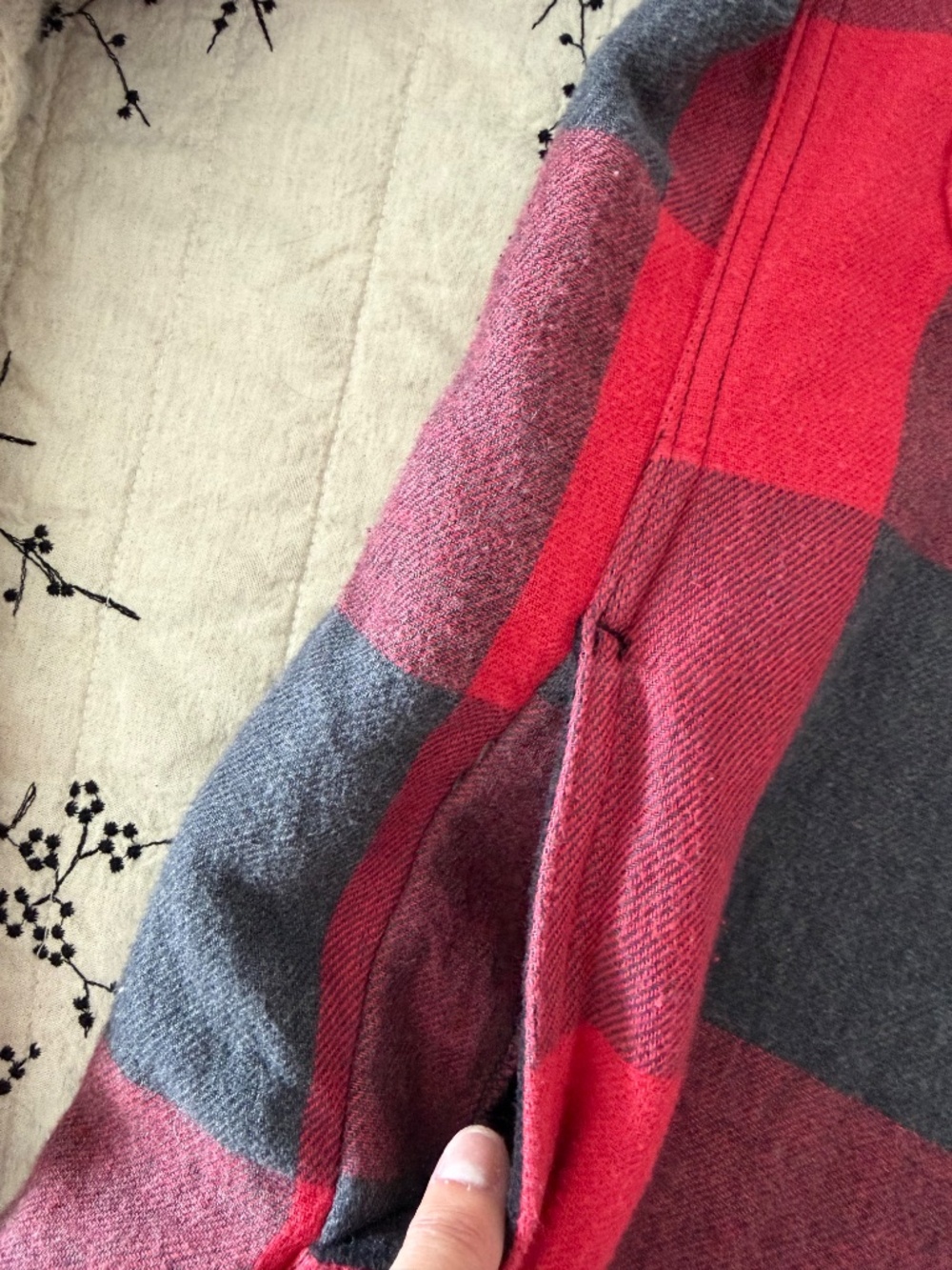 Quilted Button Up Jacket - Picture 3 of 4